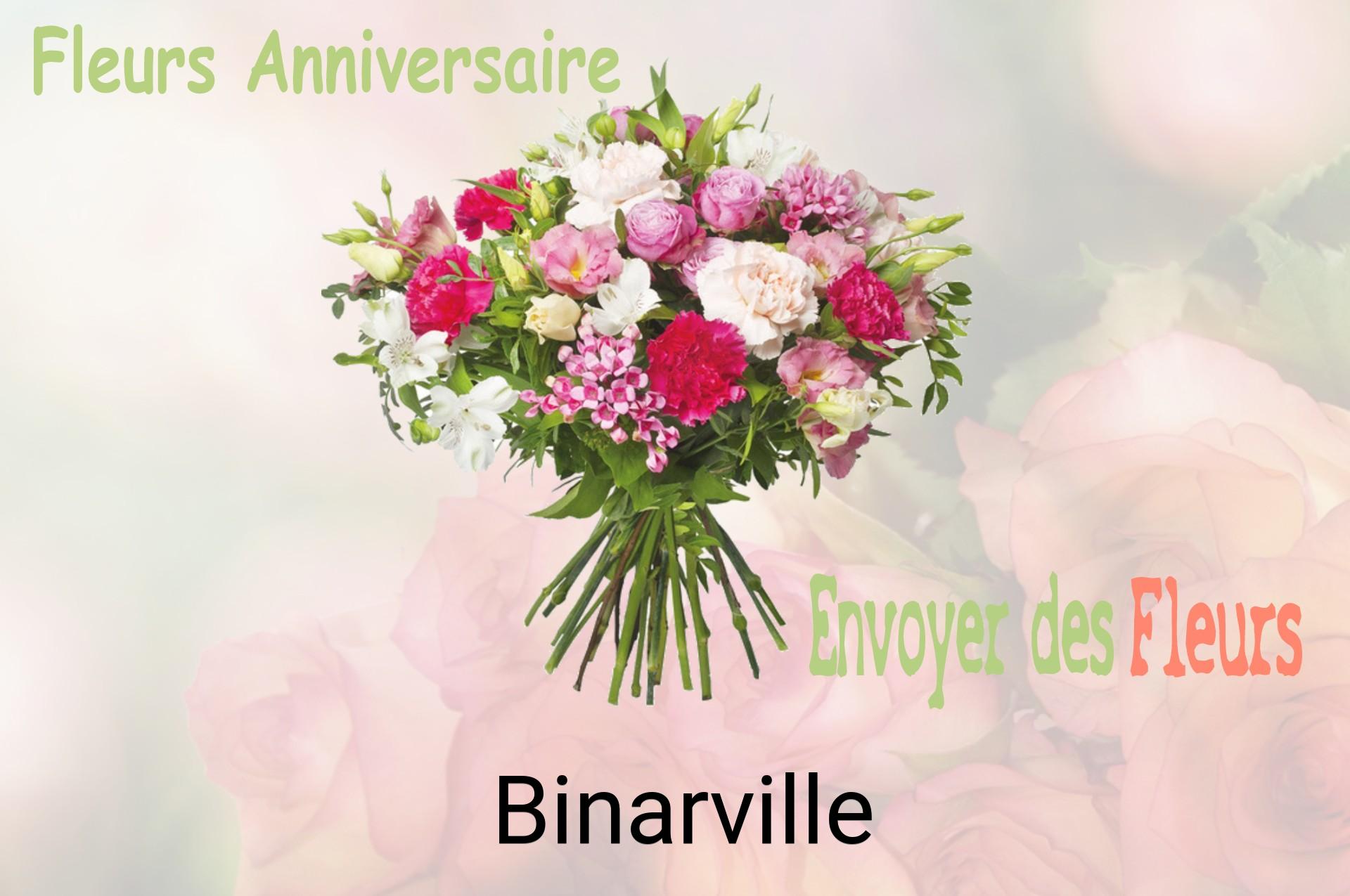 Bouquet de fleurs d’anniversaire livré à Binarville